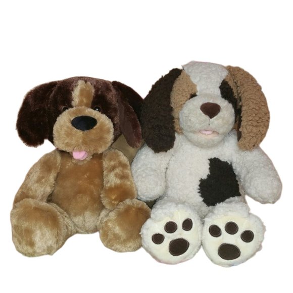Lot of 2 - Build-A-Bear Workshop Puppy Dogs - Picture 11 of 11